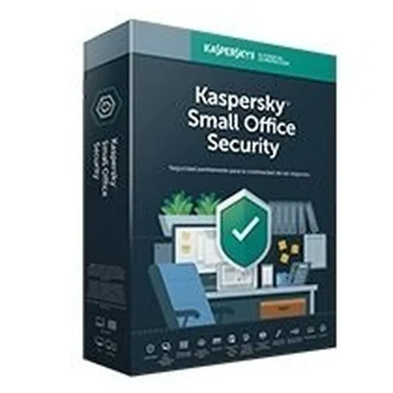 Antivirus Kaspersky Small Office Security - 5 Usuarios - 5 Móviles - 1 Servidor de Archivos - 1 Año - TMKS-220