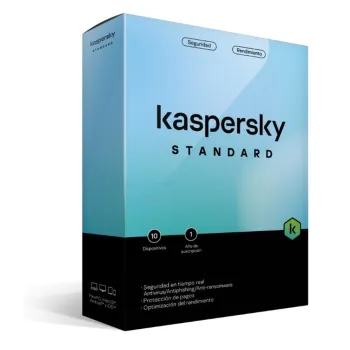 Antivirus Kaspersky Standard - 10 Dispositivos - 1 Año - Caja - TMKS-404