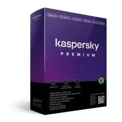 Antivirus Kaspersky Premium - 5 Dispositivos - 1 Año - Caja - TMKS-410
