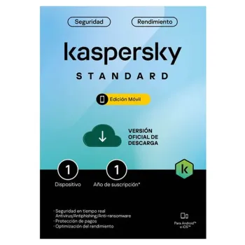 Antivirus Kaspersky Standard Mobile - 1 Dispositivo - 1 Año  - TMKS-464