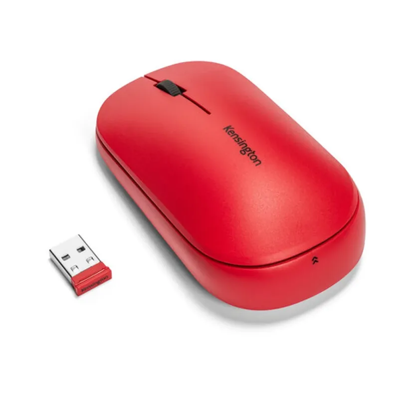 Mouse Kensington SureTrack - Inalámbrico - Rojo - K75352WW