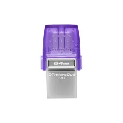 Memoria USB Kingston DataTraveler microDuo 3C - 64GB - USB 3.2 - USB-A/C - DTDUO3CG3/64GB Memoria USB Kingston DataTraveler microDuo 3C - 64GB - USB 3.2 - USB-A/C - DTDUO3CG3/64GB