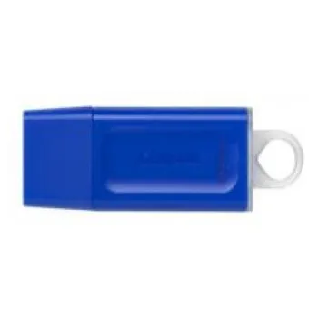 Memoria USB Kingston DataTraveler Exodia - 64GB - USB 3.2 - Azul con Blanco - KC-U2G64-7GB