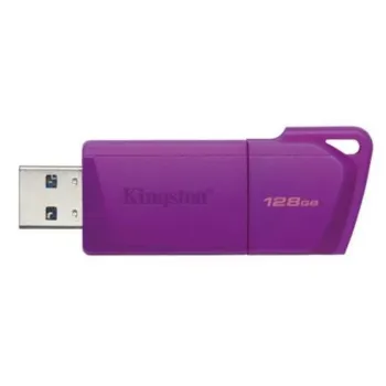Memoria USB Kingston DTXM - 128GB - USB 3.2 - Morado - KC-U2L128-7LP