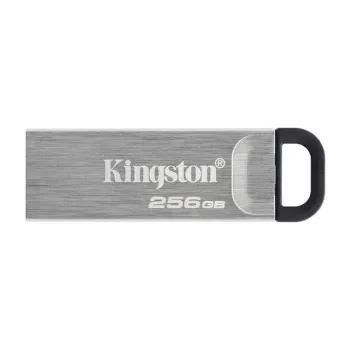 Memoria USB Kingston DataTraveler Kyson - 256GB - USB 3.2 Gen 1 - Plata - DTKN/256GB