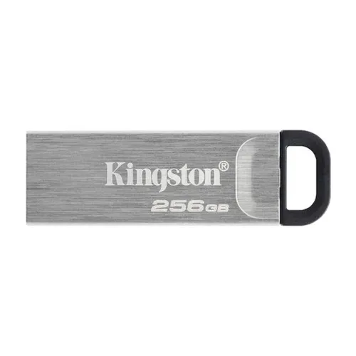 Memoria USB Kingston DataTraveler Kyson - 256GB - USB 3.2 Gen 1 - Plata - DTKN/256GB