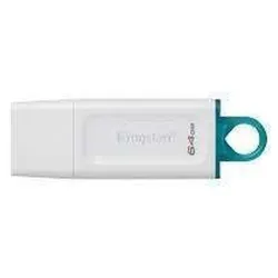 Memoria USB Kingston DataTraveler Exodia - 64GB - USB 3.2 - Blanco con Anillo Azul Transparente - KC-U2G64-5R Memoria USB Kingston DataTraveler Exodia - 64GB - USB 3.2 - Blanco con Anillo Azul Transparente - KC-U2G64-5R