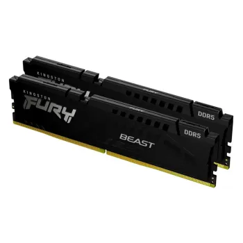 Memoria RAM Kingston FURY Beast - DDR5 - 16GB (2x8GB) - 5600MHz - UDIMM - para PC - KF556C40BBK2-16