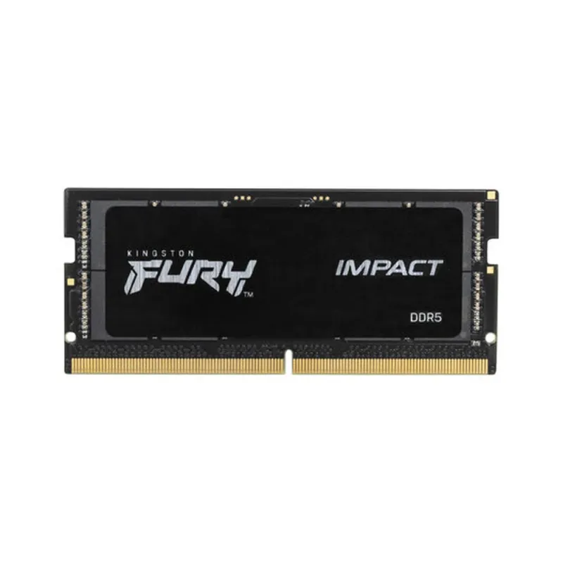 Memoria RAM Kingston Impact Black XMP - DDR5 - 16GB - 6000MHz - SO-DIMM - para PC - KF560S38IB-16