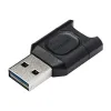 Lector de Tarjetas MicroSD Kingston MobileLite Plus - USB 3.1 - Negro - MLPM