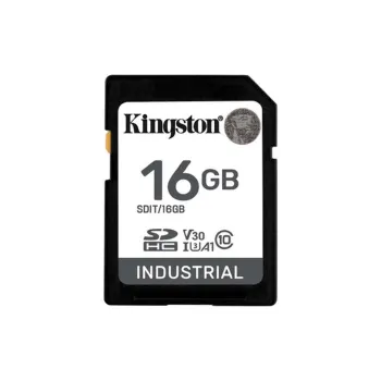 Memoria SDHC Kingston Industrial - 16GB - UHS-I - C10 - SDIT/16GB