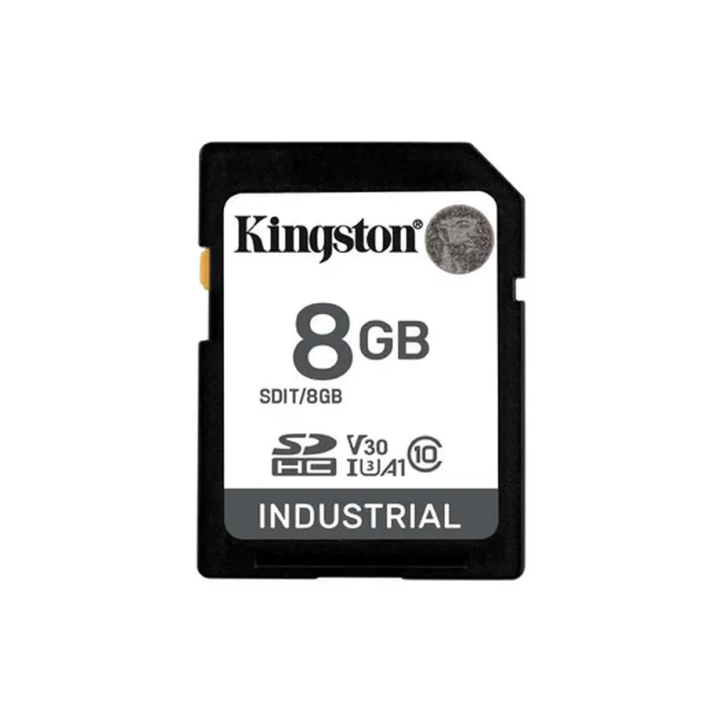 Memoria SDHC Kingston Industrial - 8GB - UHS-I - C10 - SDIT/8GB