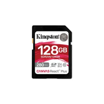 Memoria SDXC Kingston SDR2V6 - 128GB - Clase 10 - UHS-II  - SDR2V6/128GB