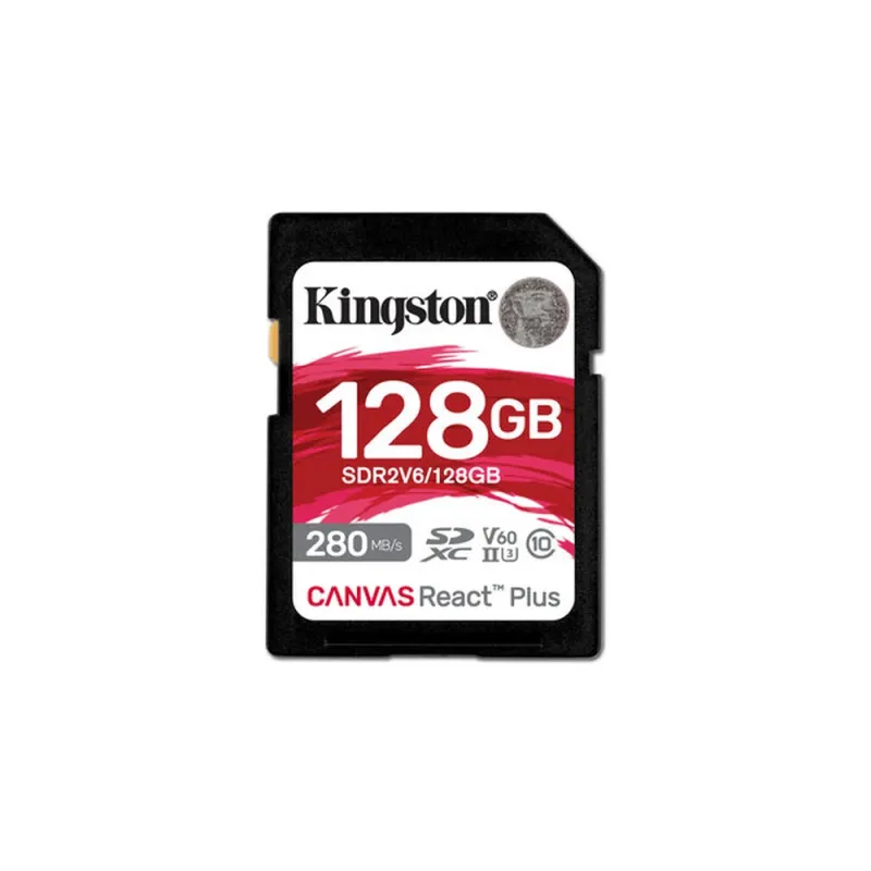 Memoria SDXC Kingston SDR2V6 - 128GB - Clase 10 - UHS-II  - SDR2V6/128GB