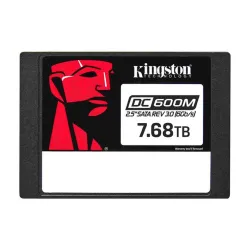 Unidad de Estado Sólido Kingston DC600M - 2.5" - 7.68TB - SATA 3 - SEDC600M/7680G Unidad de Estado Sólido Kingston DC600M - 2.5" - 7.68TB - SATA 3 - SEDC600M/7680G