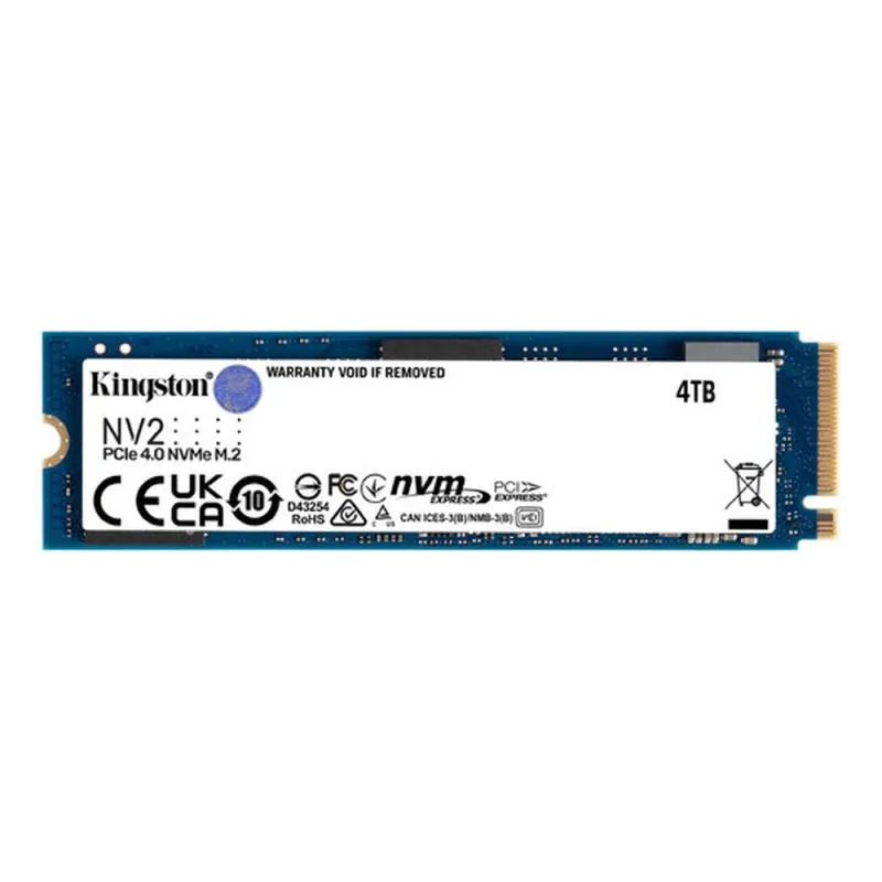 Unidad de Estado Sólido Kingston NV2 - M.2 - 4TB - PCI-E 4.0 - SNV2S/4000G