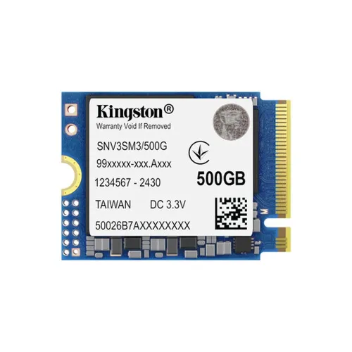 Unidad de Estado Sólido Kingston NV3 - M.2 - 500GB - PCI-E 4.0 - SNV3SM3/500G Unidad de Estado Sólido Kingston NV3 - M.2 - 500GB - PCI-E 4.0 - SNV3SM3/500G