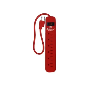 Supresor de Picos Koblenz SS-300 C - 300J - 6 Contactos - Rojo - 00-5369-00-4