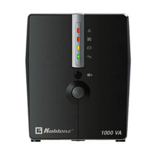 UPS Koblenz 10017 USB/R - 1000VA/500W - 8 Contactos - Línea interactiva - 00-4233-3 UPS Koblenz 10017 USB/R - 1000VA/500W - 8 Contactos - Línea interactiva - 00-4233-3