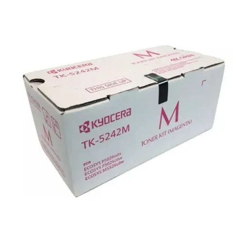 Tóner KYOCERA TK-5242M - Magenta - 3,000 Páginas - 1T02R7BUS0