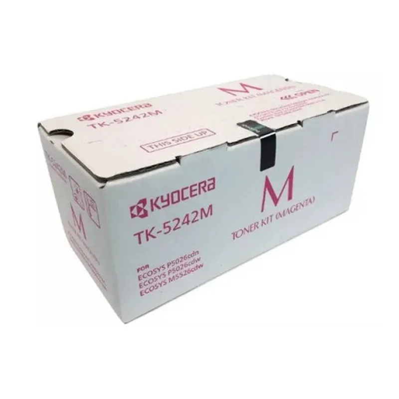Tóner KYOCERA TK-5242M - Magenta - 3,000 Páginas - 1T02R7BUS0