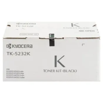 Tóner Kyocera TK-5232K - Negro - 2.6K Páginas - 1T02R90USV