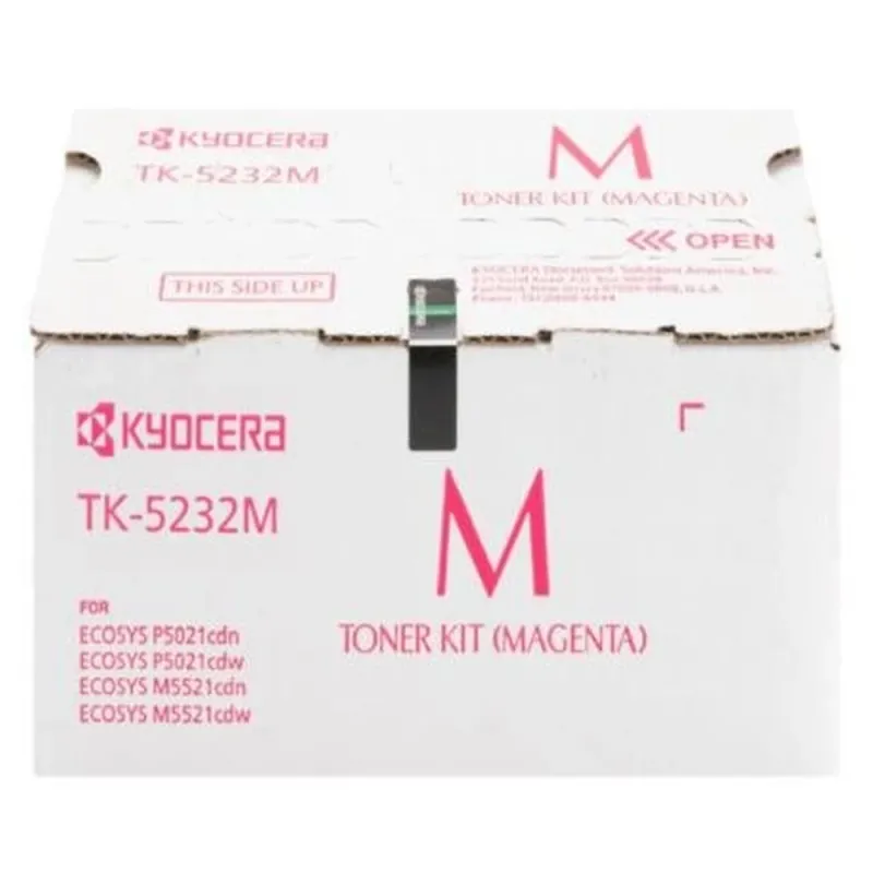 Tóner Kyocera TK-5232M - Magenta - 2.2K Páginas - 1T02R9BUSV