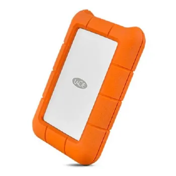 Disco Duro Externo LaCie Rugged - 2.5" - 1TB - USB 3.0 - para Mac - Plata/Naranja - STFR1000800