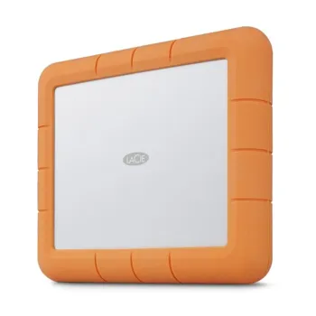 Disco Duro Externo LaCie Rugged RAID Shuttle - 8TB - USB 3.1 - Windows/Mac - Naranja - STHT8000800