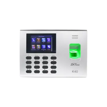 Control De Tiempo Y Asistencia Zkteco Zk -K40 - Usb, - ZK-K40