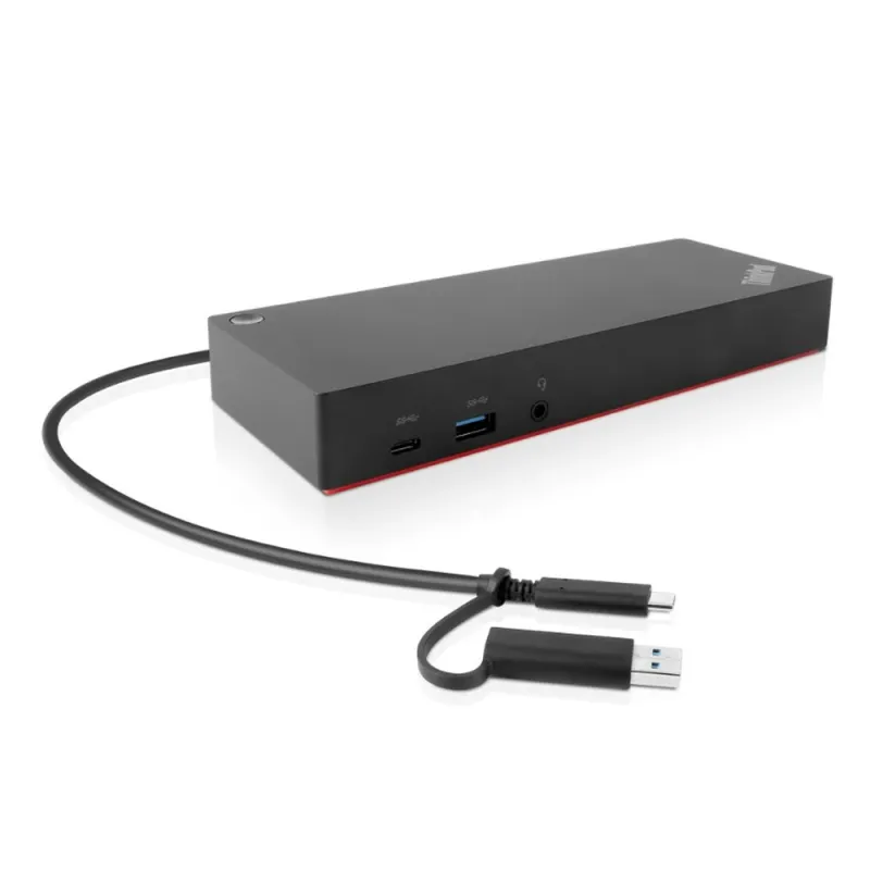 Dock Station Lenovo ThinkPad Hybrid - USB-C - DisplayPort - HDMI - 3.5mm - 40AF0135US