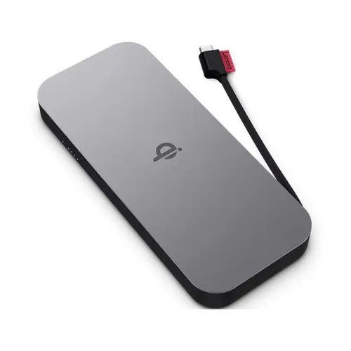 Power Bank Lenovo Go Wireless Mobile - 10,000 mAh - USB - 40ALLG1WWW