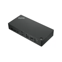 Docking Station Lenovo ThinkPad Universal USB-C Dock - HDMI - 2x DisplayPort - Gigabit Ethernet - USB-C - 40AY0090US Docking Station Lenovo ThinkPad Universal USB-C Dock - HDMI - 2x DisplayPort - Gigabit Ethernet - USB-C - 40AY0090US
