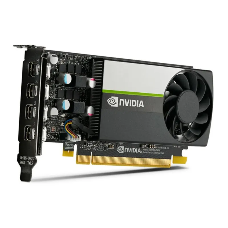 Tarjeta de Video Lenovo ThinkSystem - 8GB - 128-Bit - PCI-E 3.0 - GDDR6 - 128-Bit - Mini DisplayPort - 4X67A79777