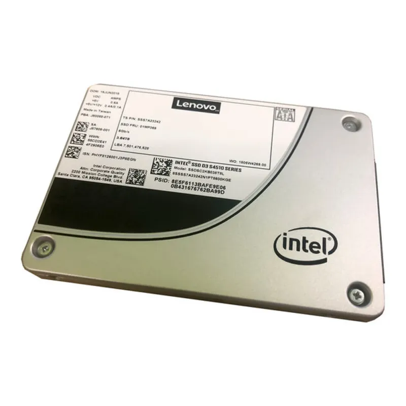 Unidad de Estado Sólido Intel S4510 - 2.5" - 960GB - SATA 3 - 4XB7A10249