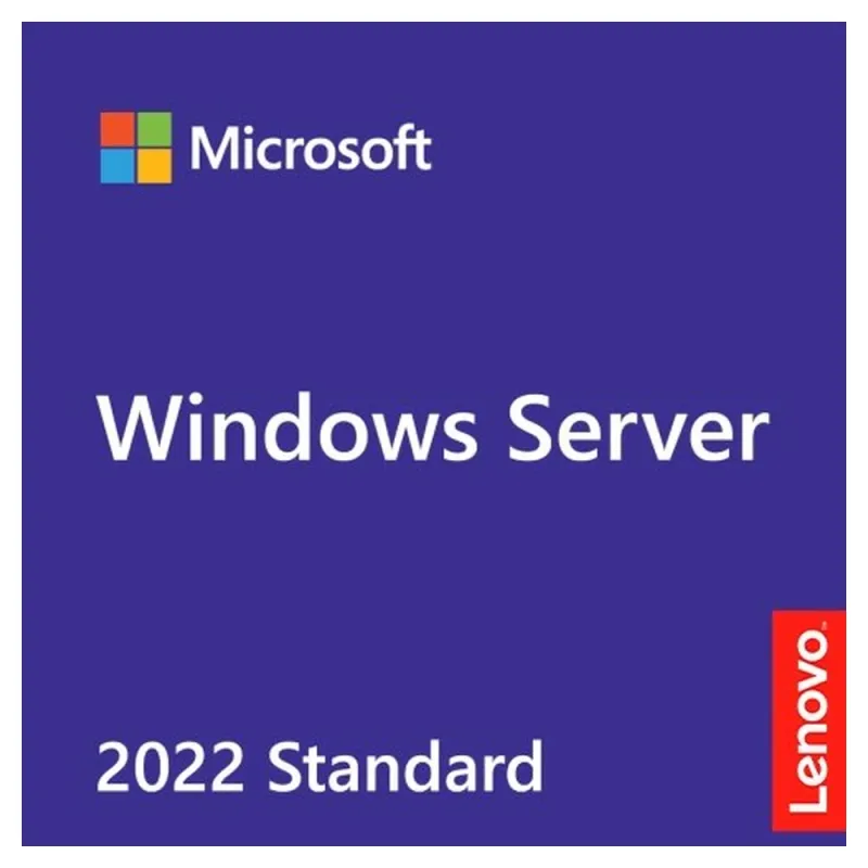Lenovo Windows Server 2022 Standard ROK - 16 Núcleos - Multilenguaje - 7S05005PWW