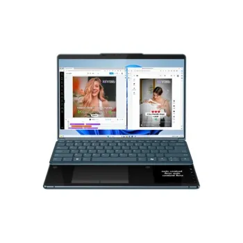 Laptop Lenovo Yoga Book 9 13IMU9 - 2x13.3" - Intel Core Ultra 7 155U - 16GB - 1TB SSD - Windows 11 Home - 83FF001PLM