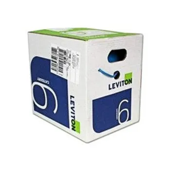 Bobina de Cable UTP LEVITON - Cat 6a - 305m - Azul - DUTAZ-MLS