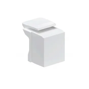 Módulo Ciego Leviton Quickport - Blanco - Paquete de 10 - 41084-0BW