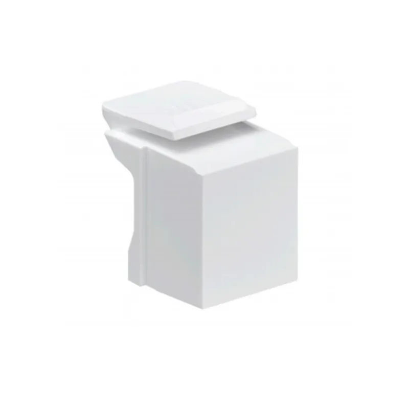 Módulo Ciego Leviton Quickport - Blanco - Paquete de 10 - 41084-0BW