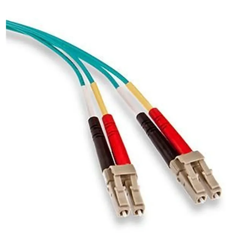 Cable de Fibra óptica LEVITON - LC - Dúplex - Multimodo - 1M - Azul - 54DLC-M01