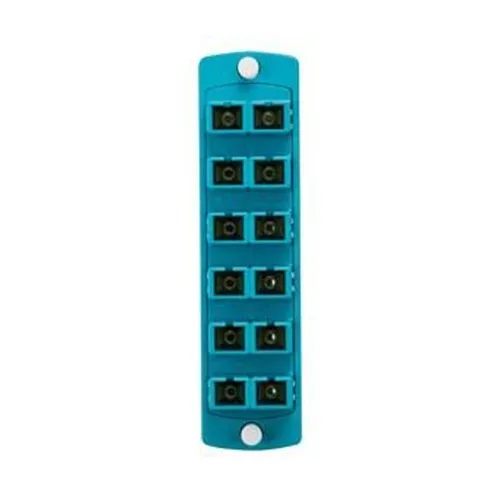 Cassete LEVITON - SC - 12 Puertos - Azul - 5F100-2QC