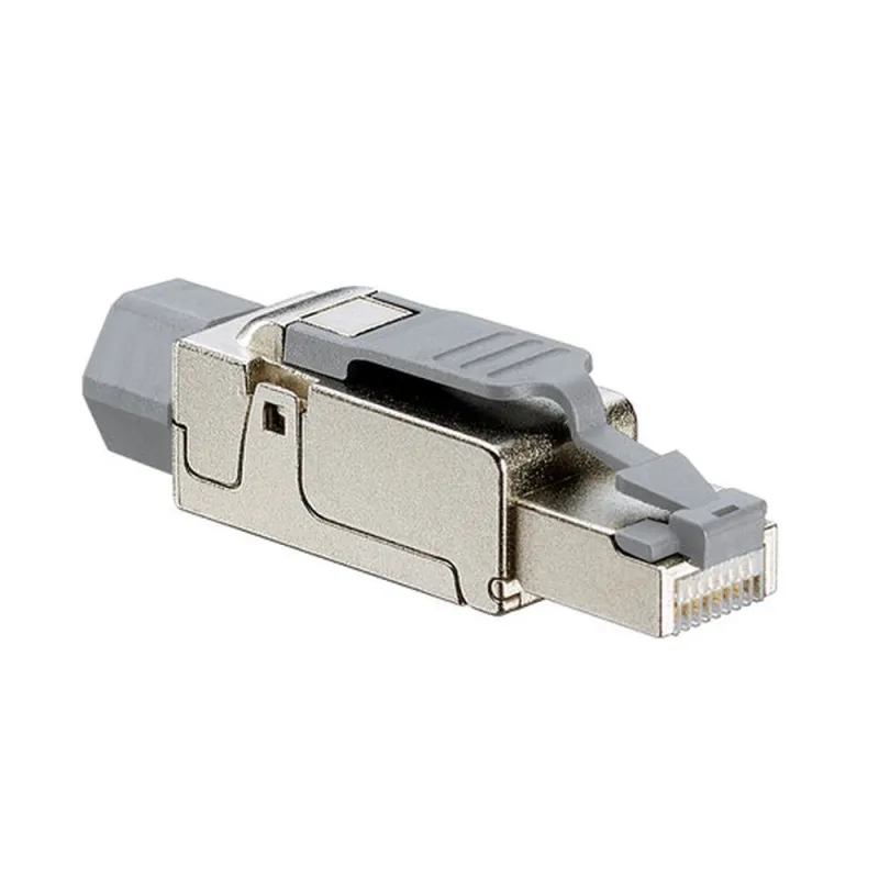 Plug LEVITON 6APLG-S6A - Cat6a - RJ-45 - Blindado - 6APLG-S6A