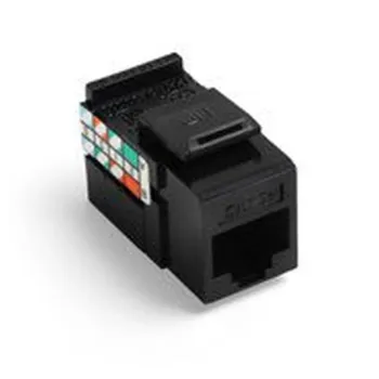 Jack LEVITON - Cat5e - RJ-45 - Negro - SG5G108-RE5