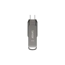 Memoria USB Lexar JumpDrive Dual Drive D400 - 64GB - USB 3.1 - USB-A/USB-C - LJDD400064G-BNQNU Memoria USB Lexar JumpDrive Dual Drive D400 - 64GB - USB 3.1 - USB-A/USB-C - LJDD400064G-BNQNU