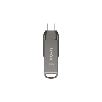 Memoria USB Lexar JumpDrive Dual Drive D400 - 64GB - USB 3.1 - USB-A/USB-C - LJDD400064G-BNQNU