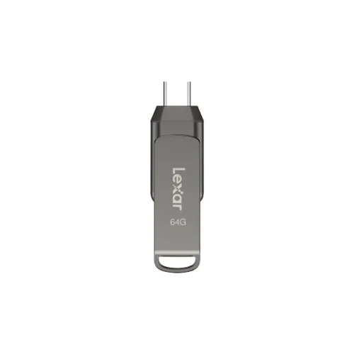 Memoria USB Lexar JumpDrive Dual Drive D400 - 64GB - USB 3.1 - USB-A/USB-C - LJDD400064G-BNQNU