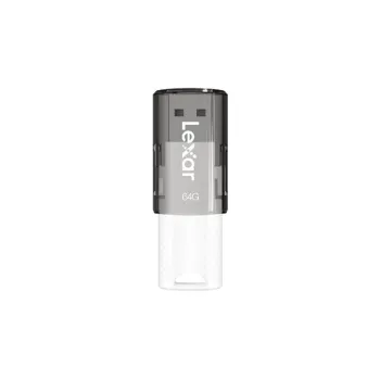 Memoria USB Lexar S60 - 64GB - USB 2.0 - Negro - LJDS060064G-BNBNU