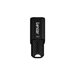 Memoria USB Lexar S80 - 64GB - USB 3.2 - Lectura 150MB/s - Escritura 60MB/s - Negro - LJDS080064G-BNBNU Memoria USB Lexar S80 - 64GB - USB 3.2 - Lectura 150MB/s - Escritura 60MB/s - Negro - LJDS080064G-BNBNU