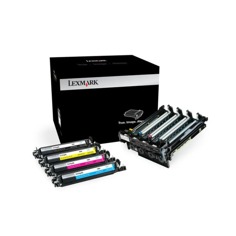 Kit de Unidad de Imágen Lexmark 70C0Z50 - Láser Color - 40,000 Páginas - Captura de Imágen Negro/Color - Cuatro Colores - 70C0Z50